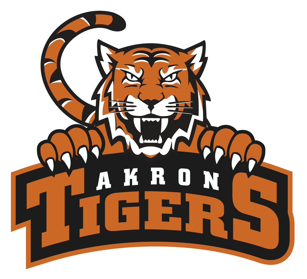 New Tiger Athletic Logo chosen following final voting round Akron Bugle