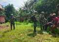 Sehat Bersama Satgas, Aksi Pos TNI di Kampung Tanas Perbatasan Papua