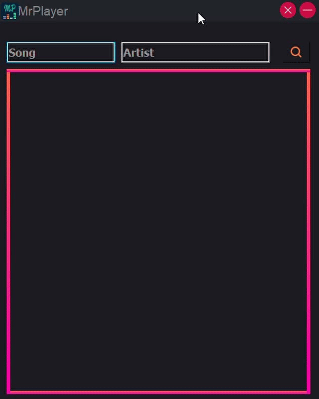 MrPlayer An MP3 player designed in QT for Python