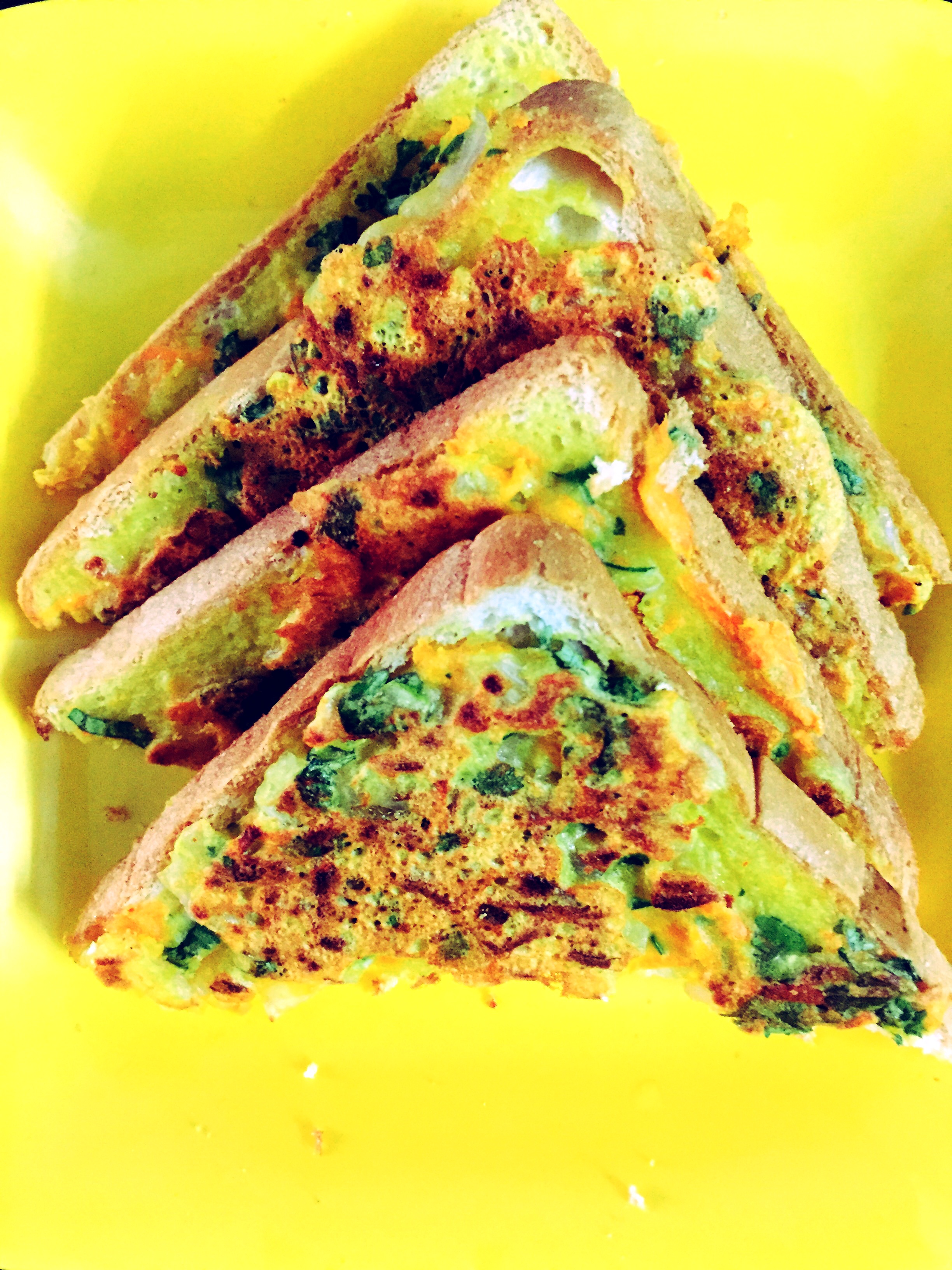 Bread Besan Toast akshayakumbham