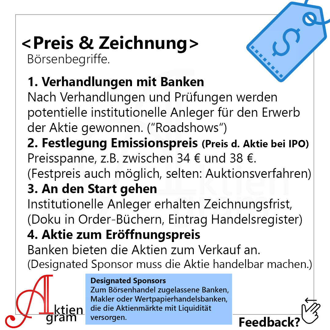 Börsengang IPO Neuemission Börsenbegriffe Make Aktien Great Again.