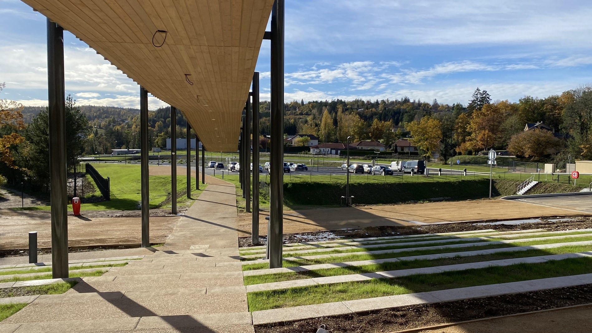 Livraison du bâtiment One Roof pour Aptar à Oyonnax AKTIS