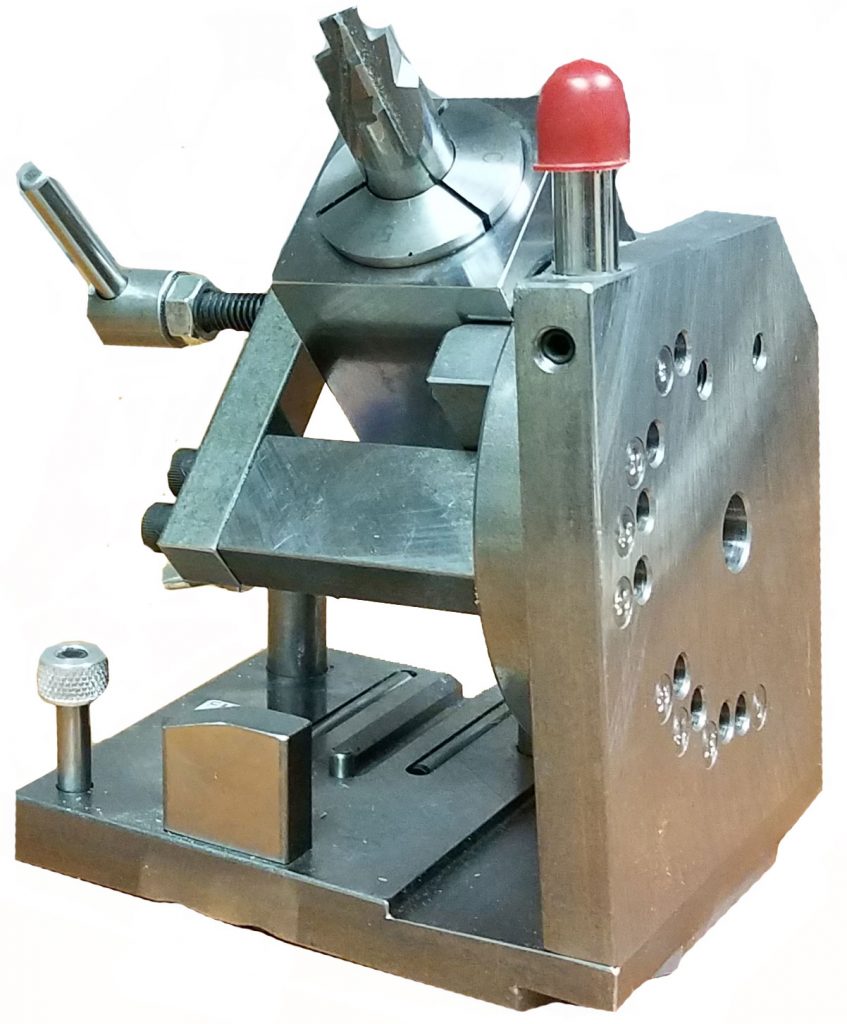 A.K. Tooling Co. End Mill Sharpening Fixture, Universal