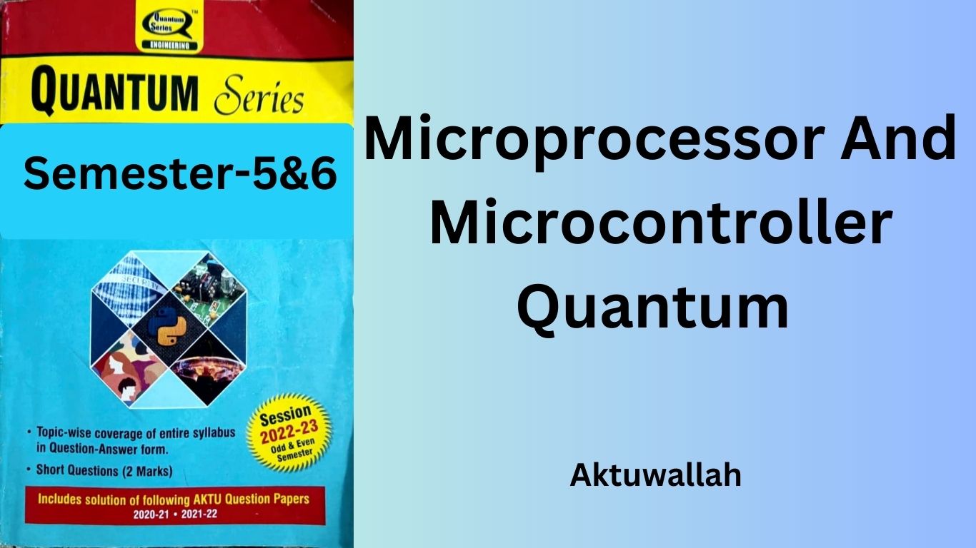Download Microprocessor And Microcontroller Quantum AKTUWALLAH