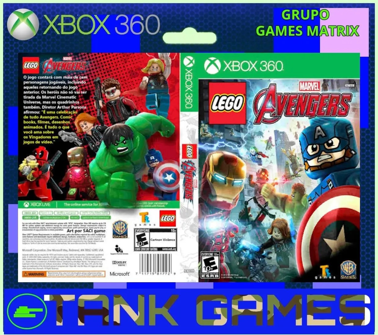 Jogo Lego Marvel Vingadores Xbox 360 Download Da Live Alabam