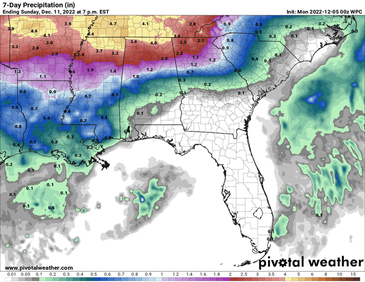 Heavy Rainfall Across North Alabama This Week Alabama Emergency