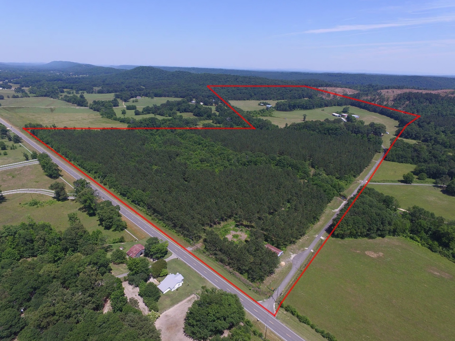Sold! Valley Creek Farm 140 Acre Farm 3BR 2.5BA Ranch Home