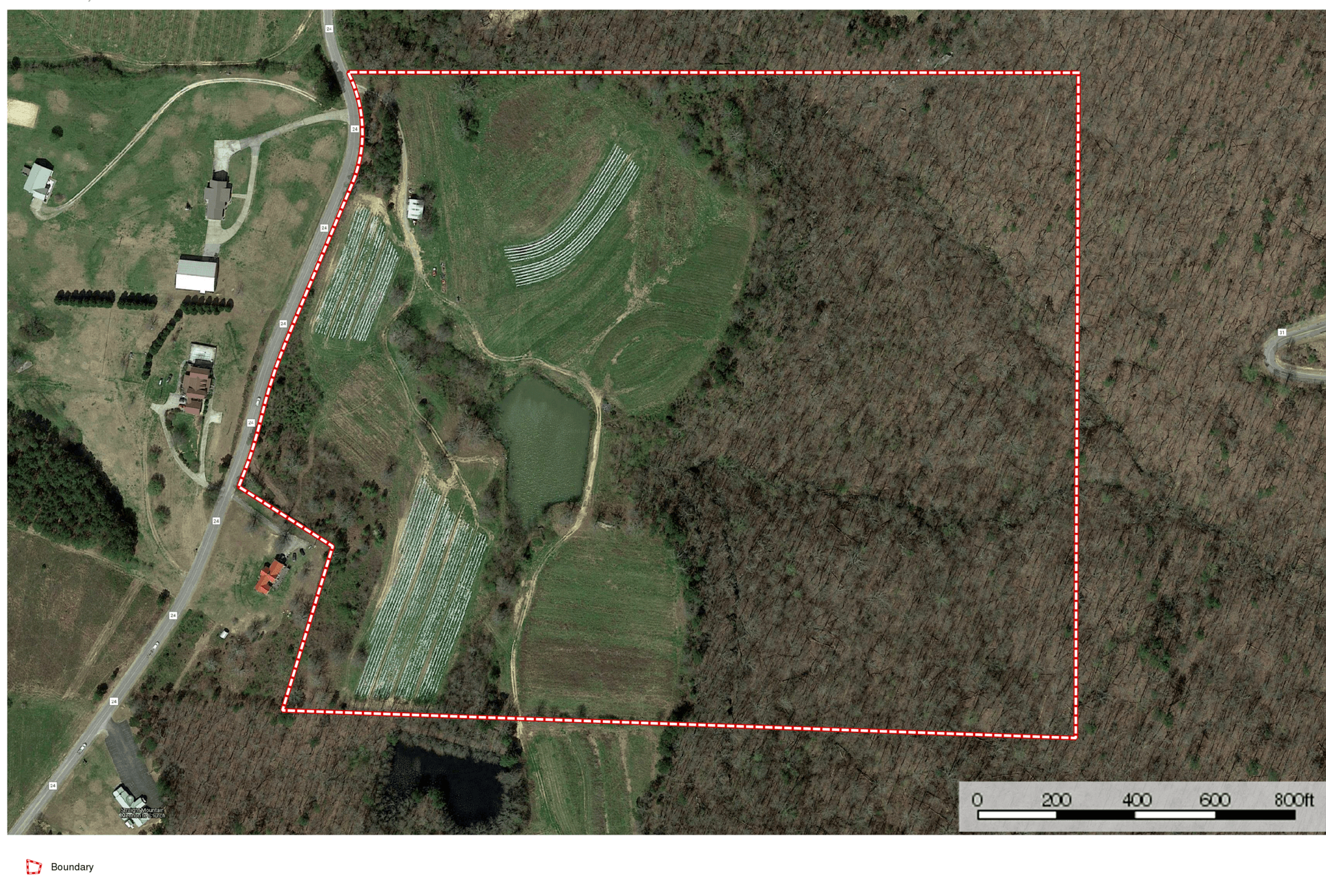 Sold! Springville See for Miles! 49 Acres Farm for Sale with Pond