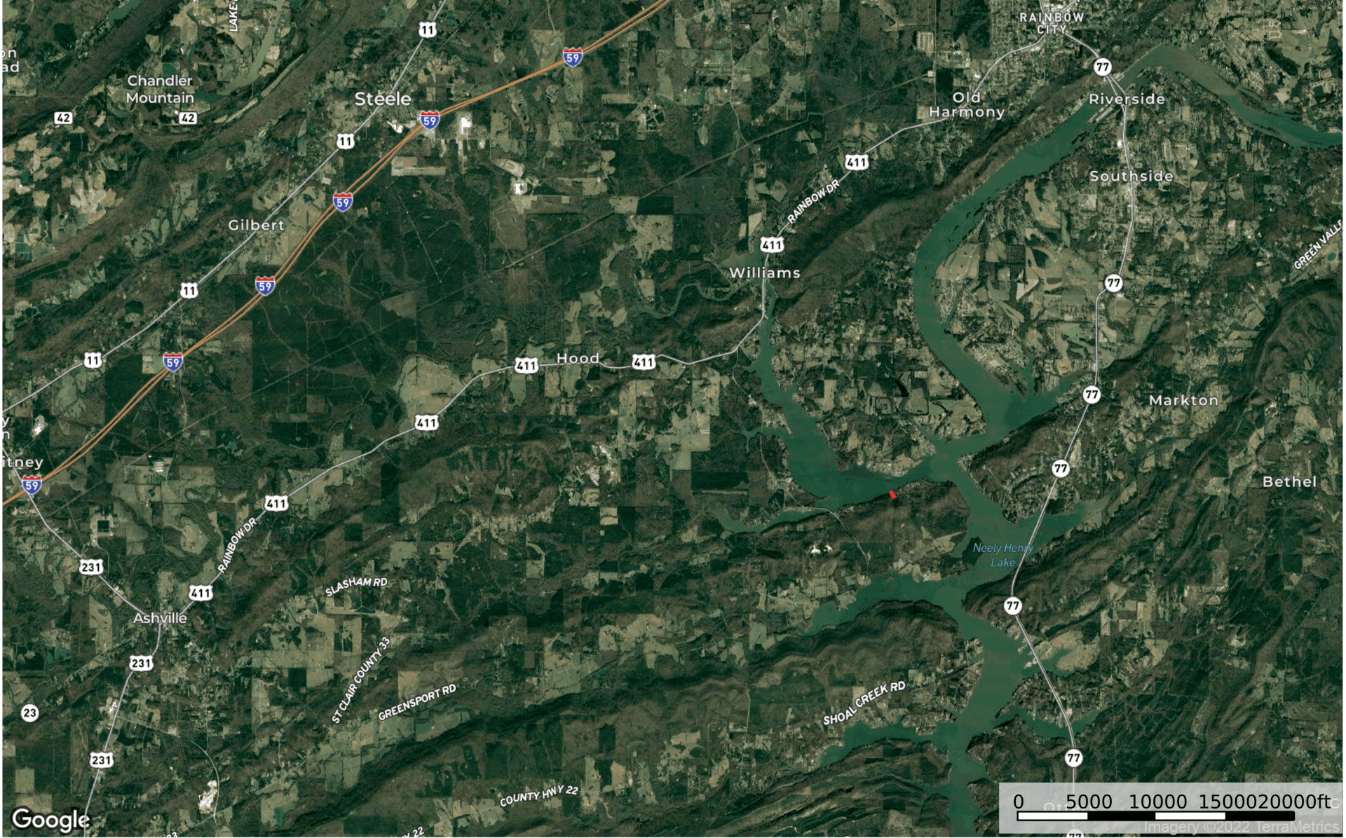 Sold! Neely Henry Lake Canoe Creek Cabin Lot Alabama Land Agent