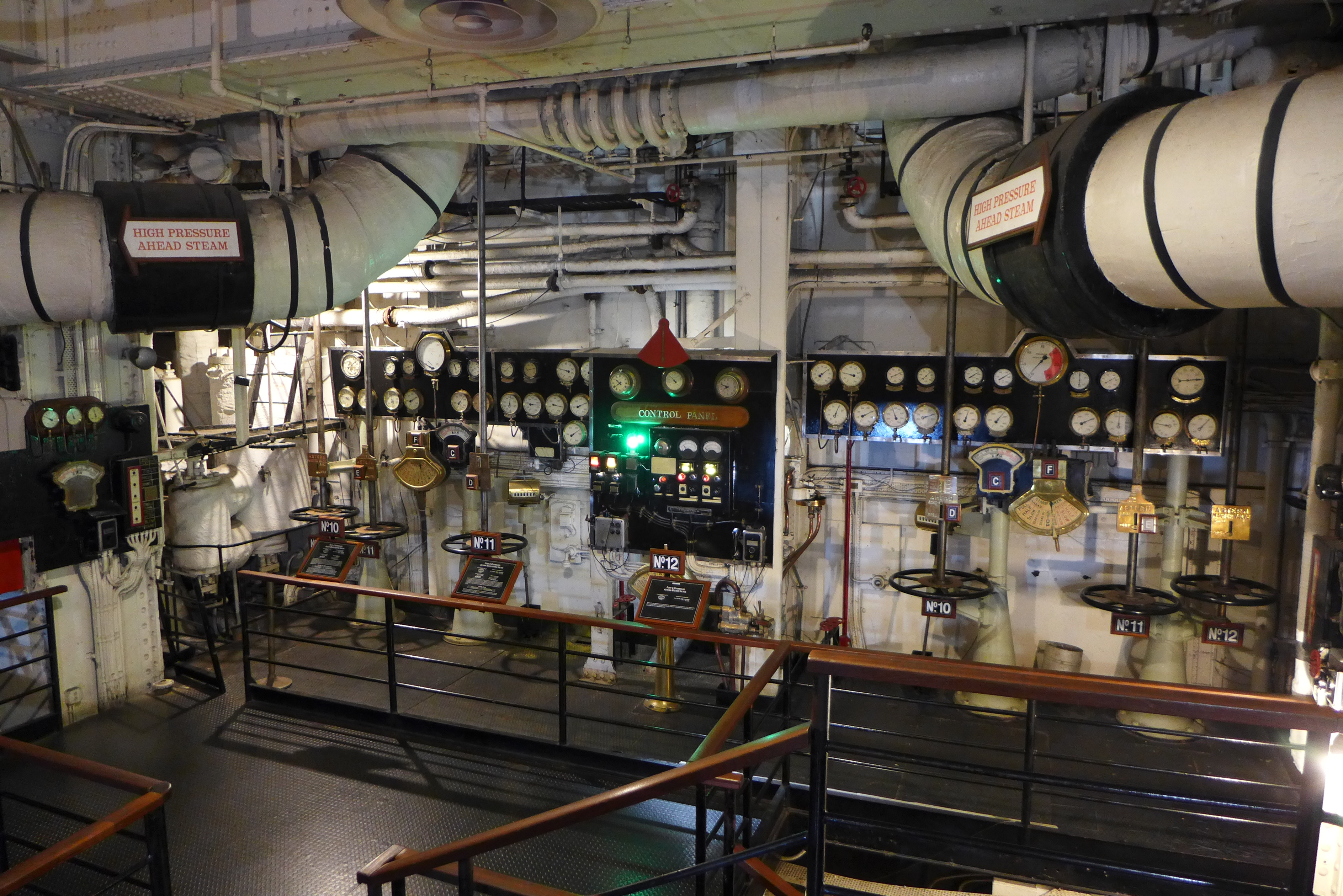 The Queen Mary Engine Room Alain Gayot Photos Gallery