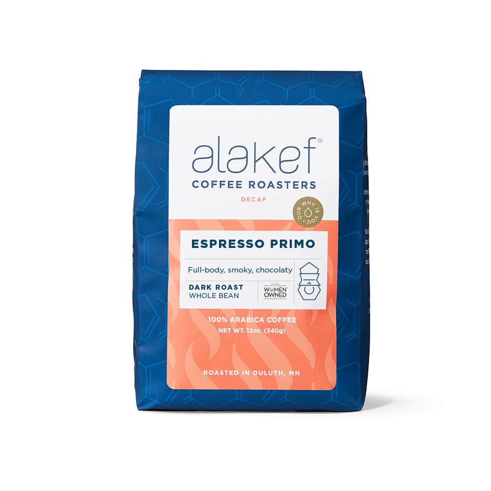 Espresso Decaf, 12 oz. Specialty Coffee, Online Coffee Beans Alakef