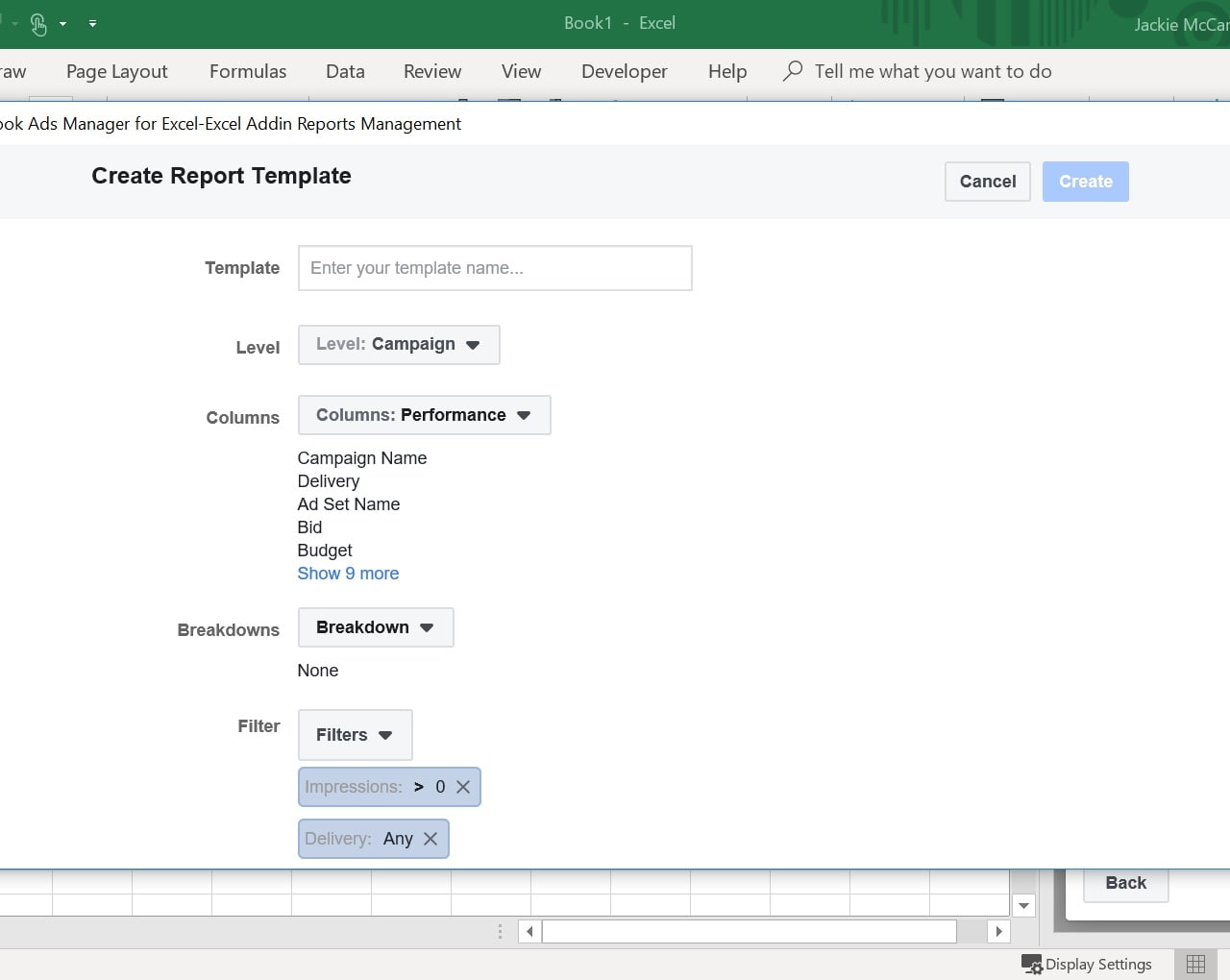 Cara Menggunakan Facebook Ads Manager for Excel Untuk