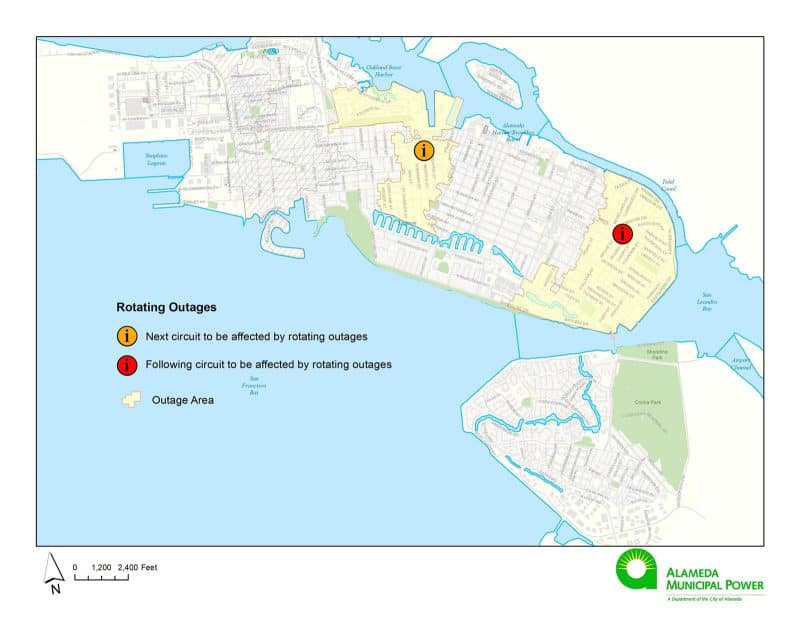 UPDATE Alameda Blackouts Ordered Due to NCPA 'Misunderstanding'
