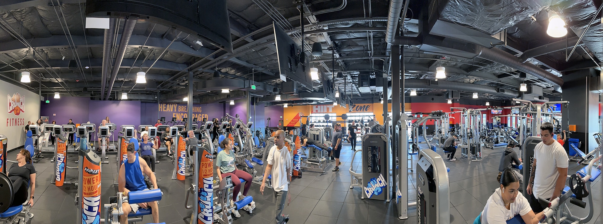 Mayor, Chamber Crunch Fitness