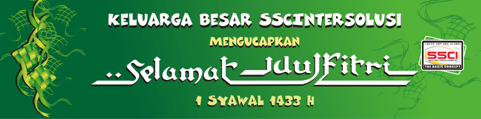 Spanduk Ucapan Lebaran - Ala Model Kini