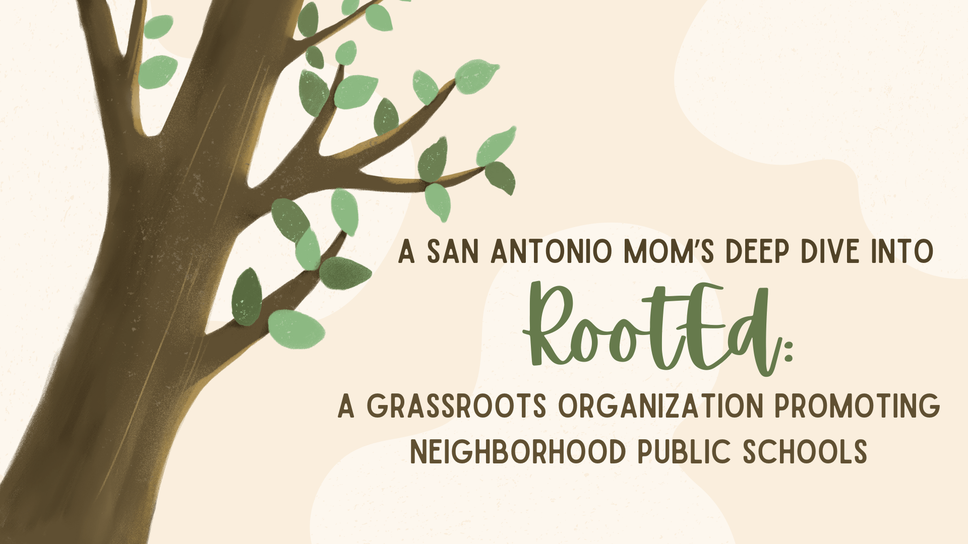 A Grassroots Group Selling Neighborhood Public Faculties San Antonio
