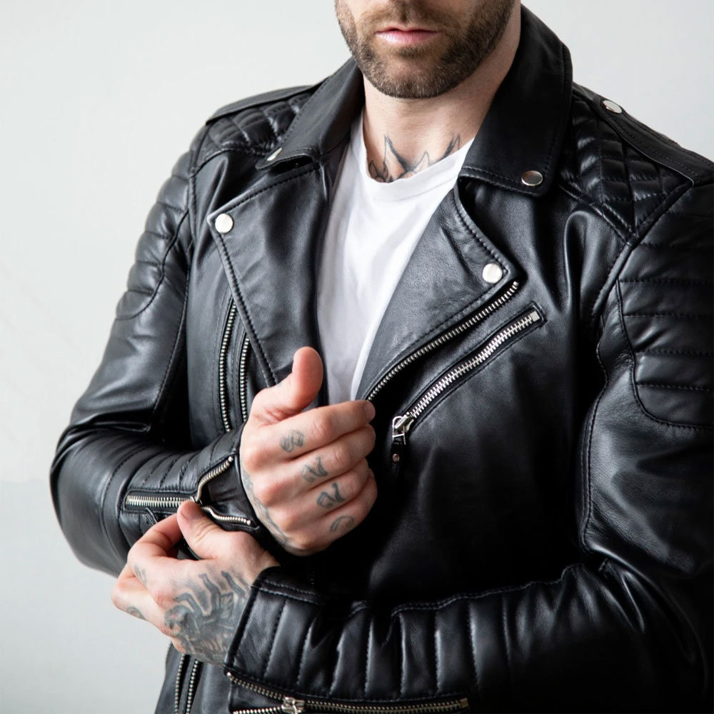 expensive leather jacket mens