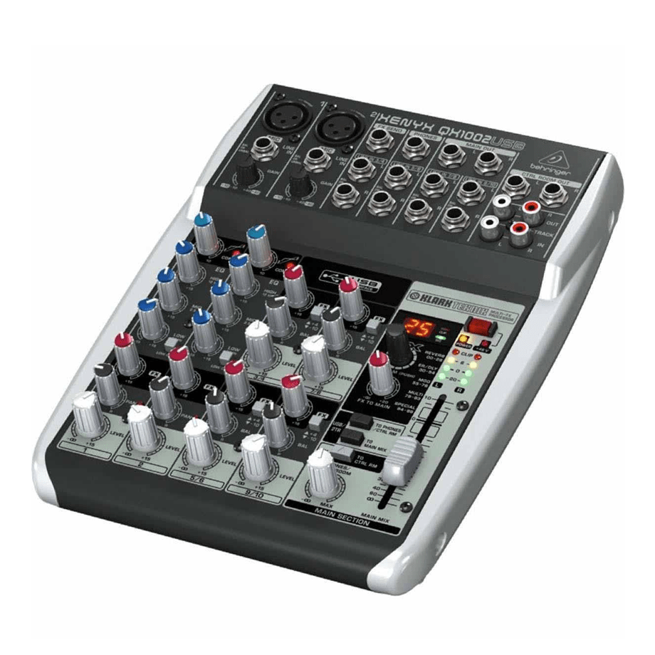 Mezcladora Behringer QX1002USB Alamo Musical
