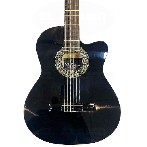 Guitarra Acústica Versalles CG100 Negro '39 Alamo Musical