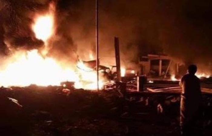 إرتفاع شهداء قصف مسجد معسكر الاستقبال بمأرب الى 80 شهيداً