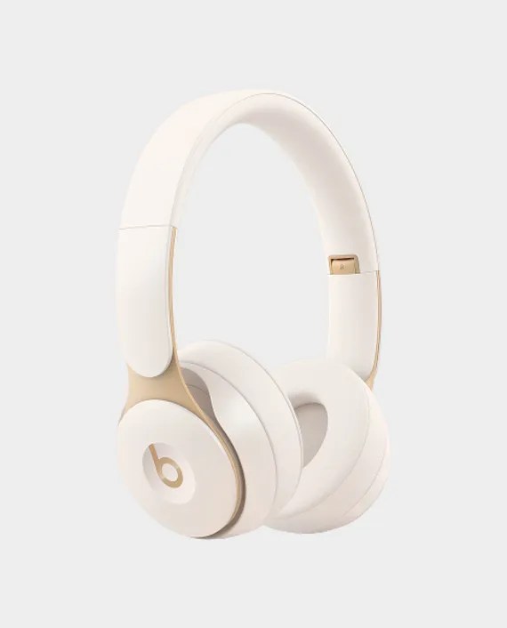 Buy Beats Solo Pro Wireless Headphone Ivory in Qatar AlaneesQatar.Qa
