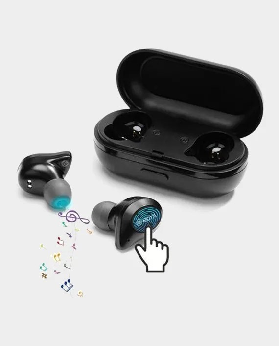 Buy Boya BYAP1 Black True Wireless Stereo Earbuds in Qatar