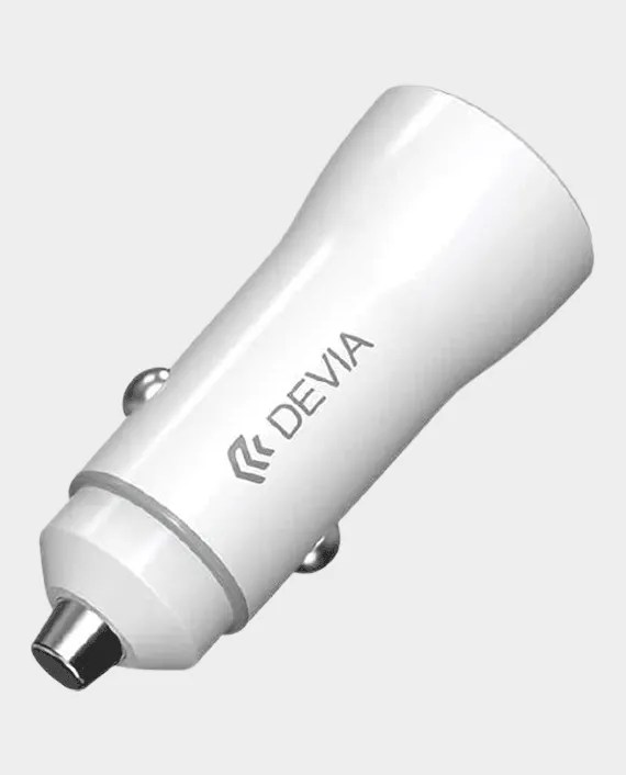Buy Devia Smart Series PD+QC3.0 Car Charger Set 36W White in Qatar