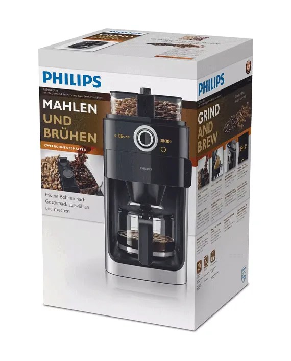 Buy Philips Grind & Brew HD7762/00 Coffee Maker in Qatar AlaneesQatar.Qa