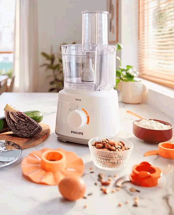 Buy Philips HR7310/01 Daily Collection Compact Food Processor in Qatar