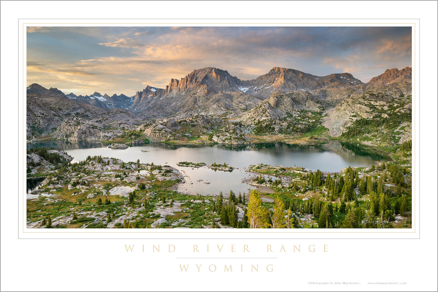 Island Lake Wind River Range Wyoming Alan Majchrowicz Photography