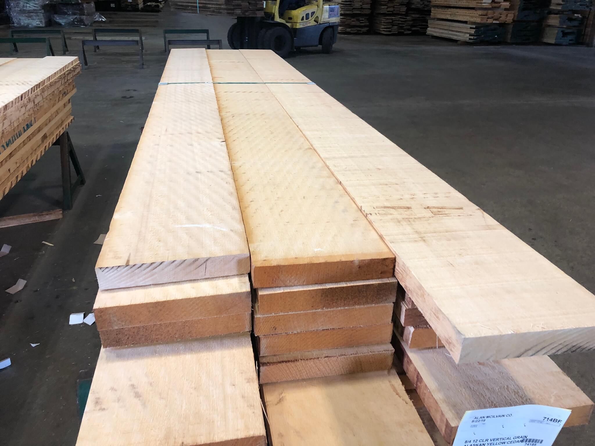 Alaskan Yellow Cedar Alan McIlvain Lumber Company