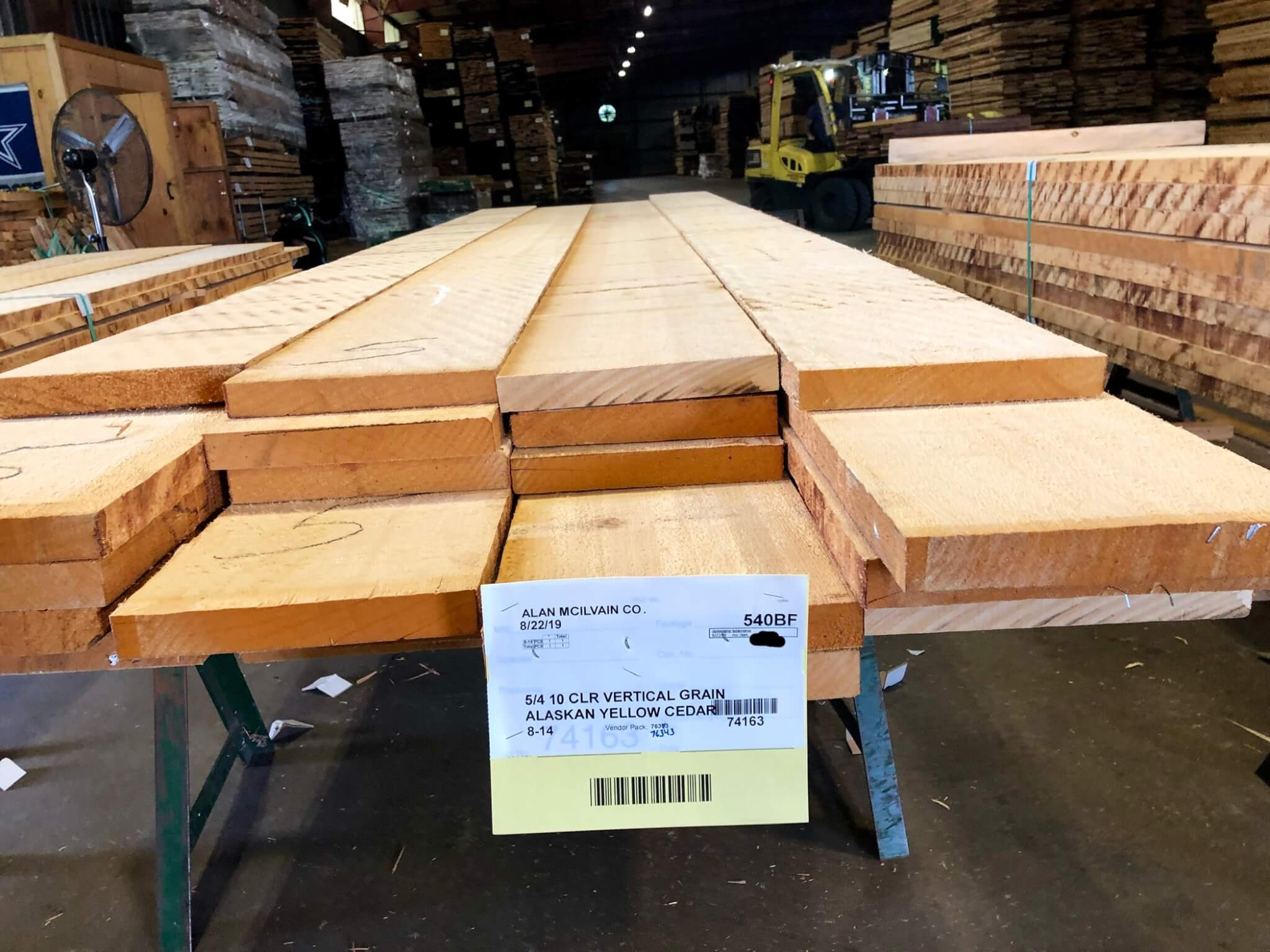 Alaskan Yellow Cedar Alan McIlvain Lumber Company