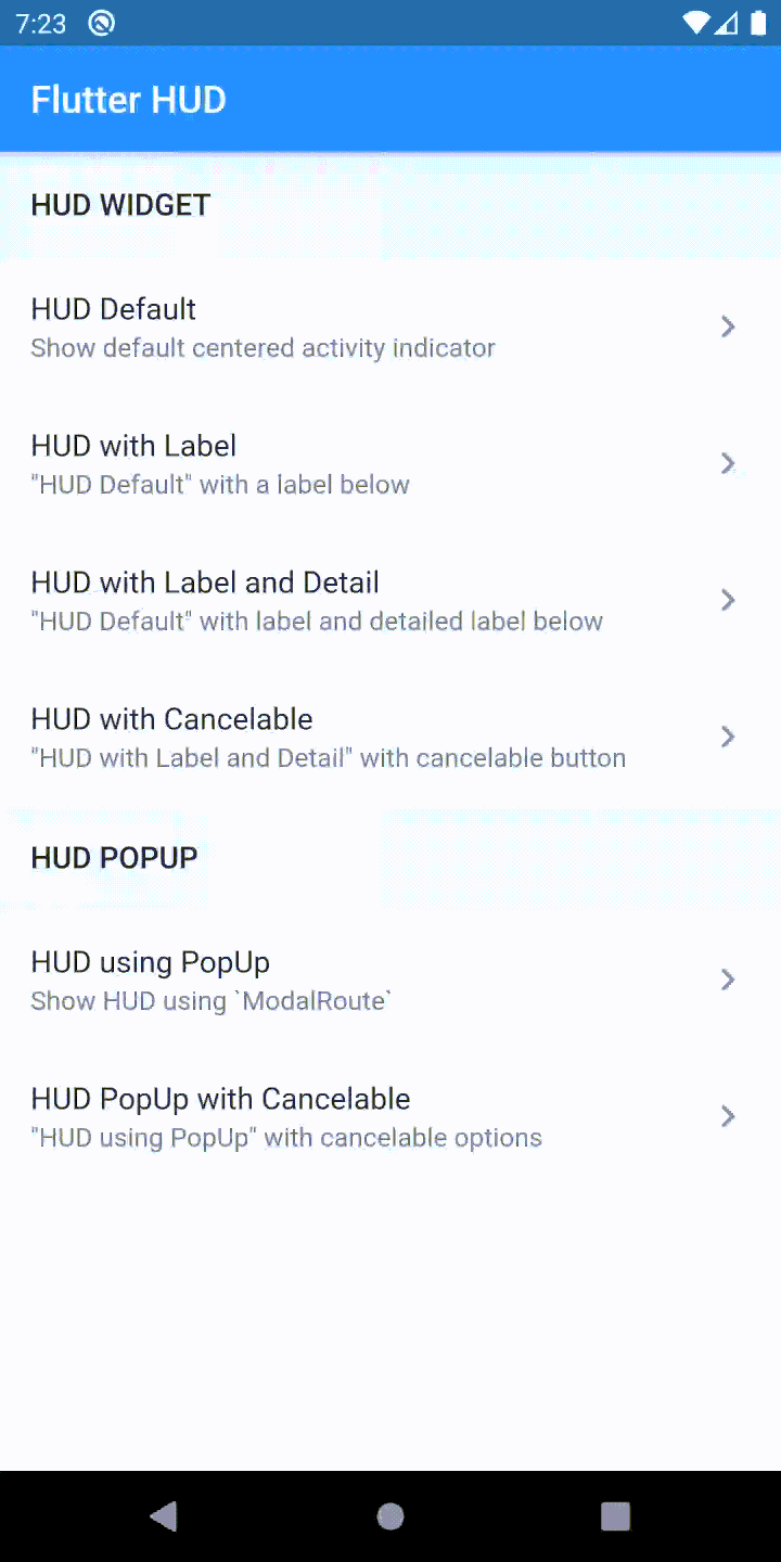 flutter_hud Dart API docs