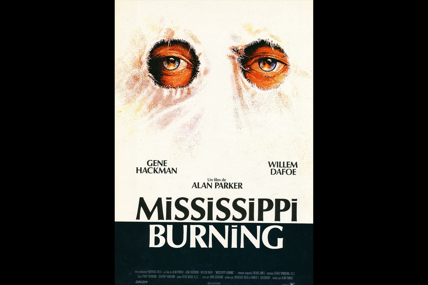 French poster for Mississippi Burning Alan Parker Director, Writer