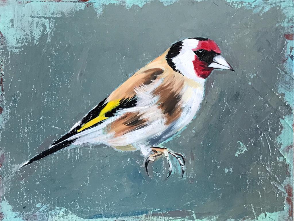 The Goldfinch Painting