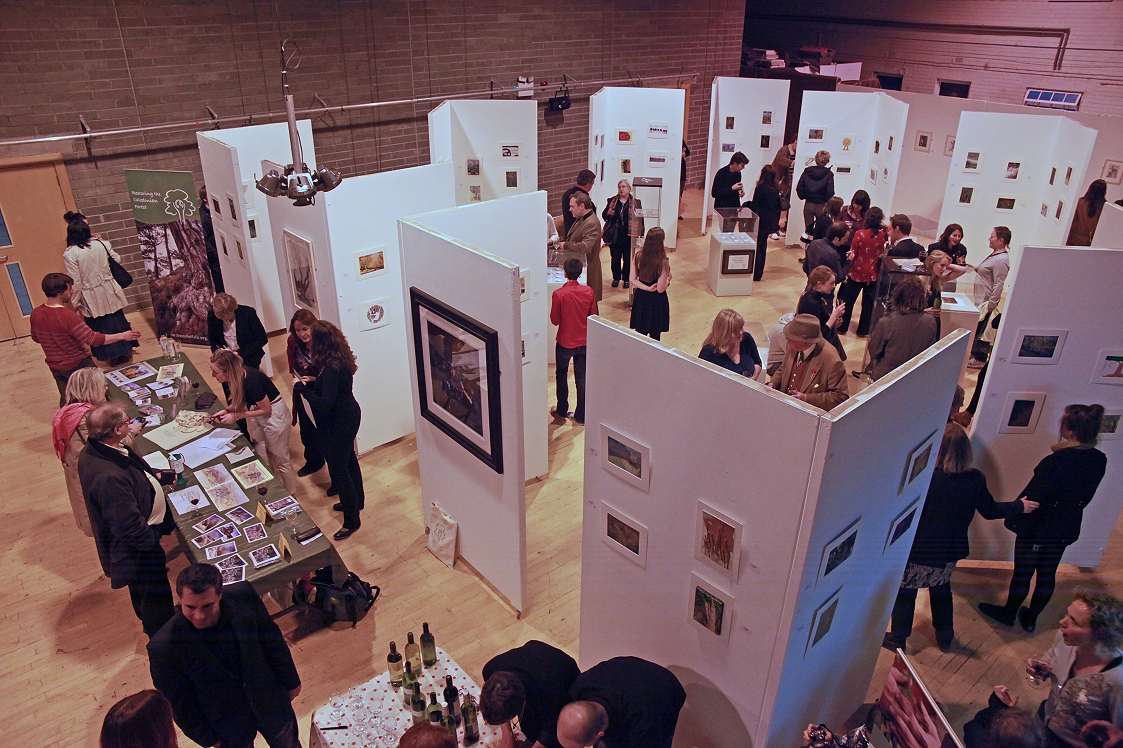 A great night at the art exhibition!