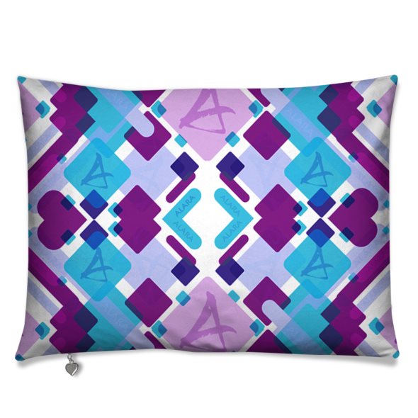 Abstract Rectangle Accent Pillow (2 Sizes) Alara Collection