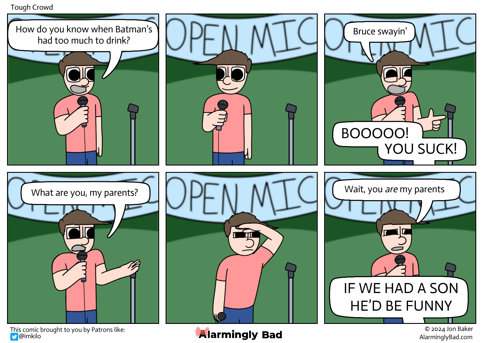 Tough Crowd Alarmingly Bad