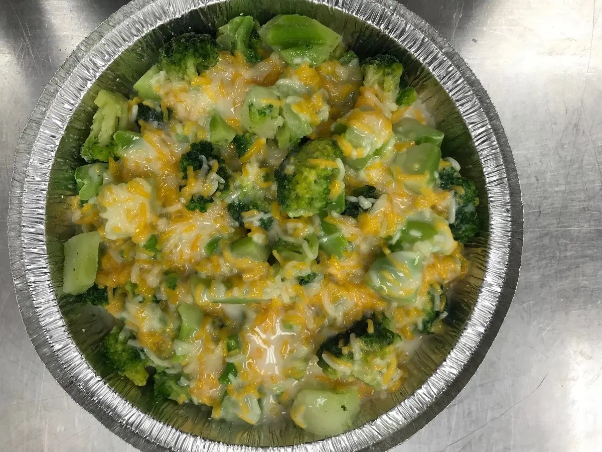Cheesy Broccoli Alaska Dinner Factory