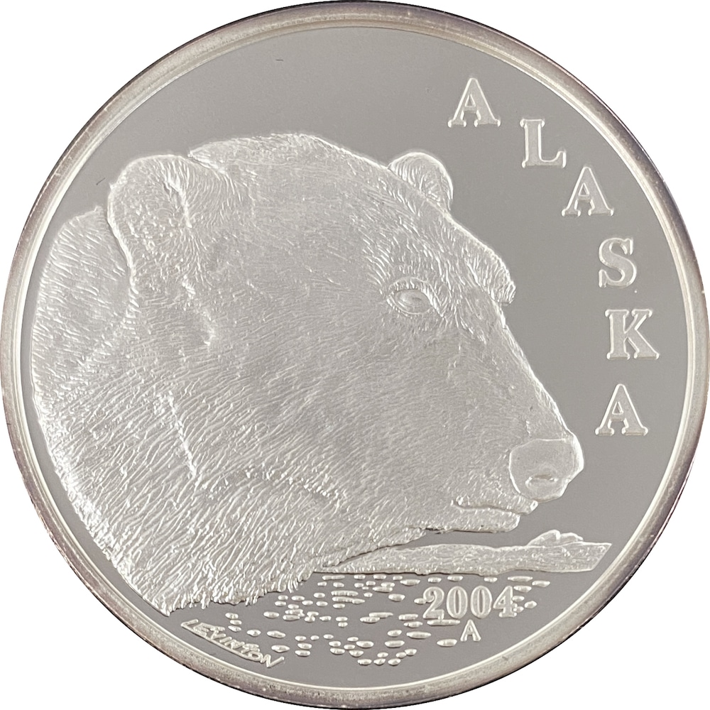 2004 Official State of Alaska Medallion Alaska Mint
