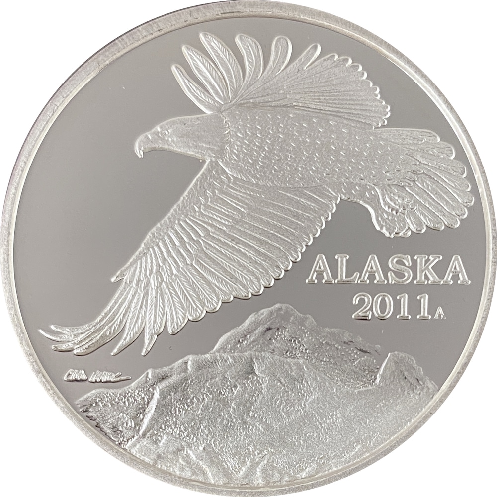 2011 Official State of Alaska Medallion Alaska Mint