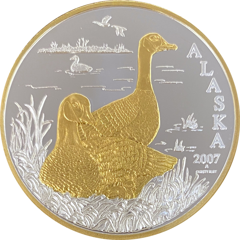 2007 Official State of Alaska Medallion Alaska Mint