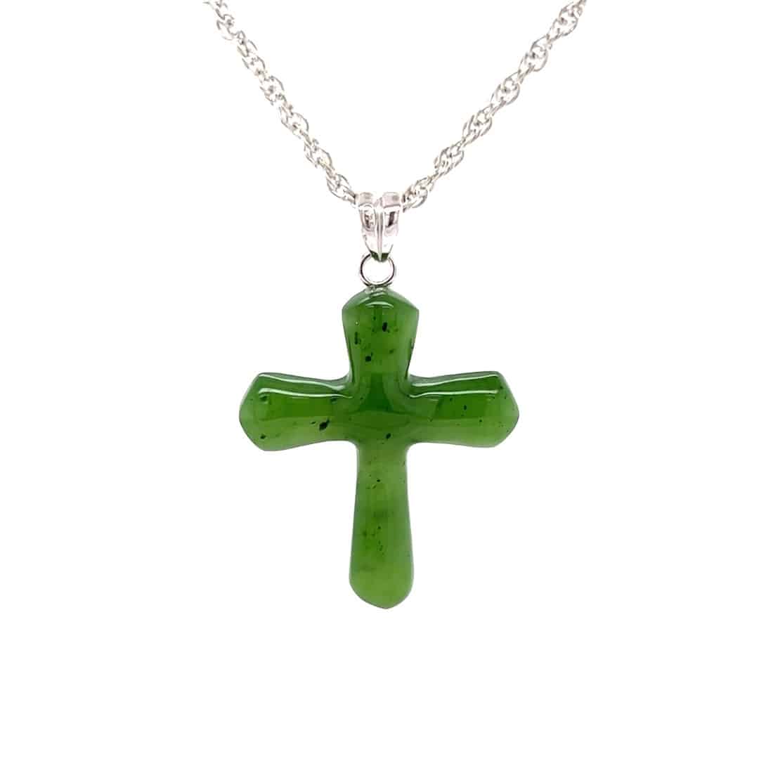 Jade Cross Pendant Alaska Mint