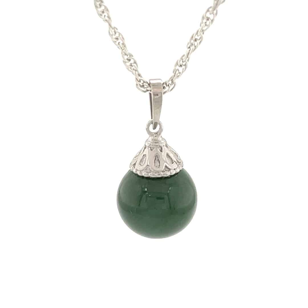 Jade Ball Pendant Alaska Mint