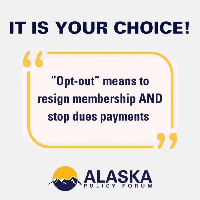 State of Alaska Workplace Freedom Your Choice Alaska Policy Forum