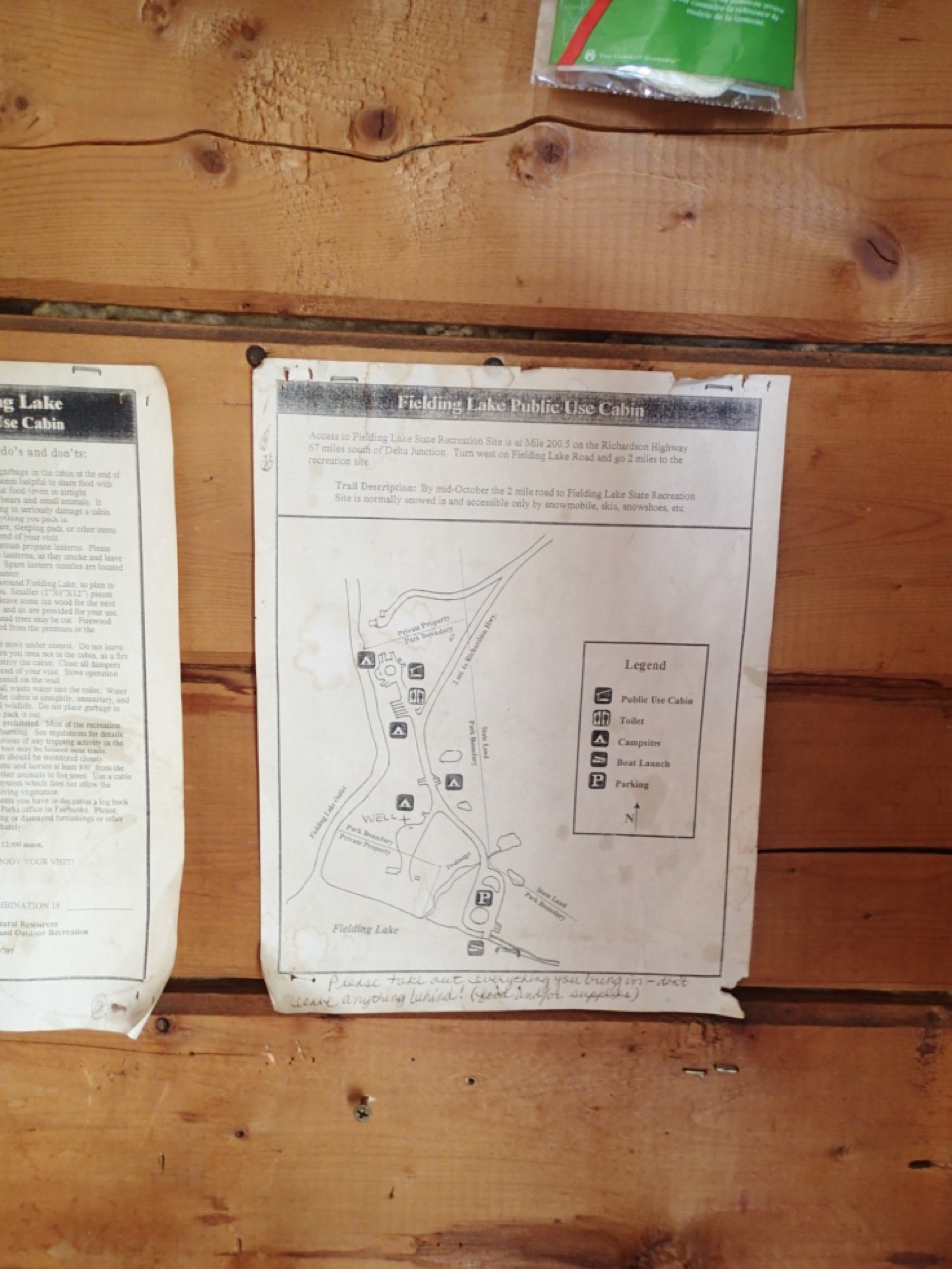 Fielding Lake Cabin Public Lake Cabins of Alaska