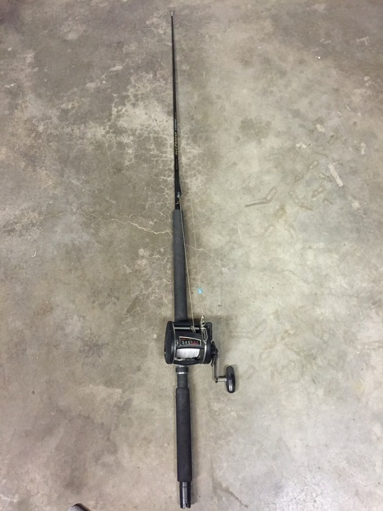 Alaska's List Halibut Fishing Rod & Reel For Sale