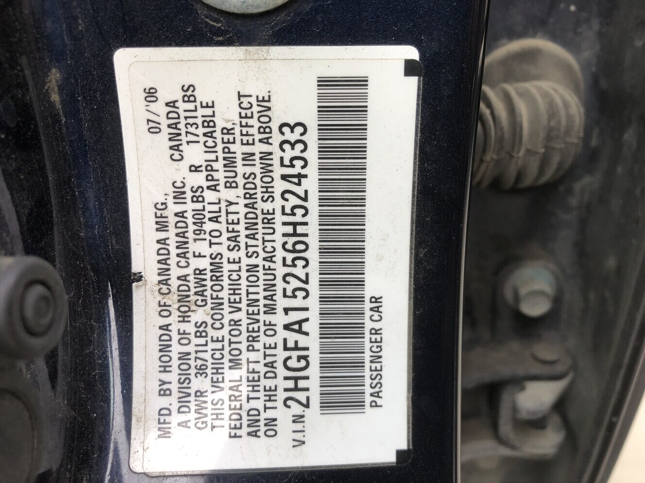 Alaska's List : Automobiles : 2006 Honda C
