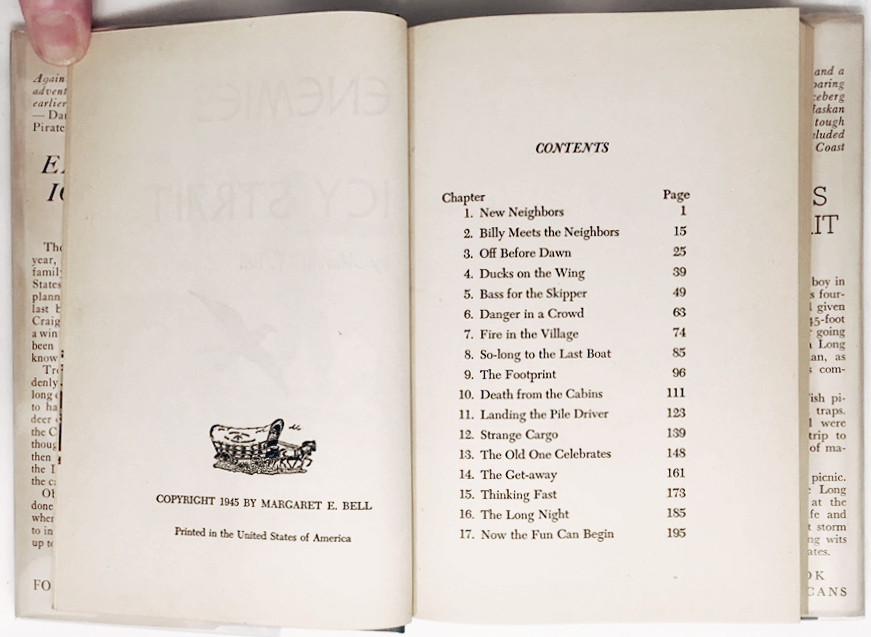 Old Alaska books for sale Margaret E. Bell.