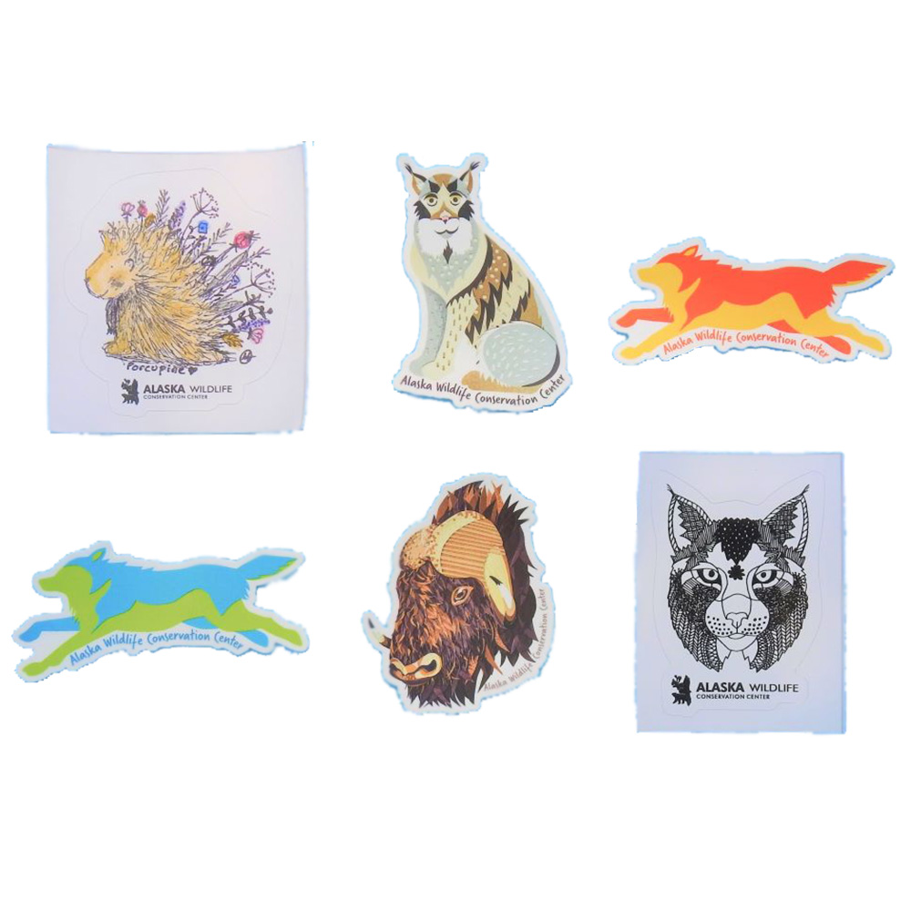 Sticker Full Set Alaska Wildlife Conservation Center